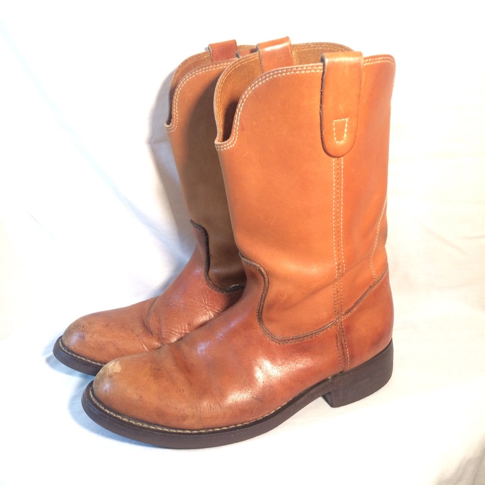 Vintage HONCHOS Leather Cowboy western Boots